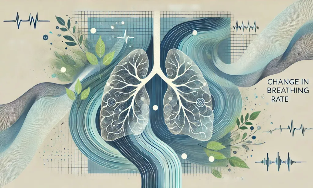 abstract representation o breathing rate